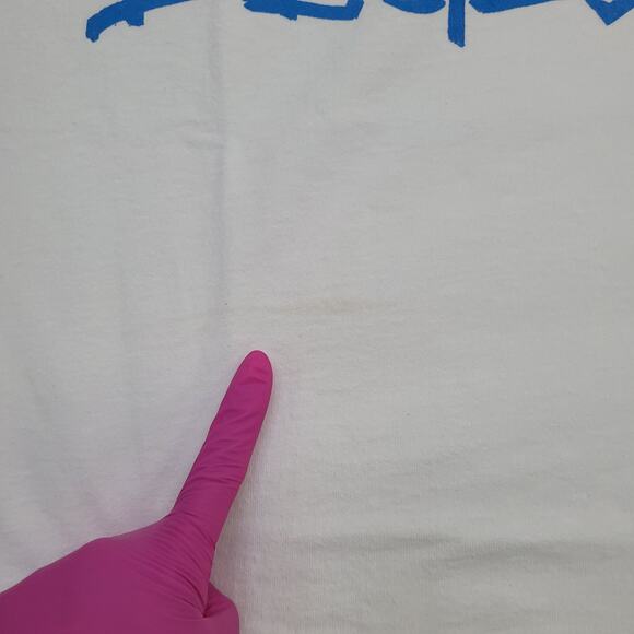 Vintage 90s Beales Street Blues Festival Shirt Medium 19x26 White - Picture 6 of 16